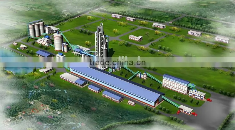 300-10000tpd clinker cement plant and mini cement plant