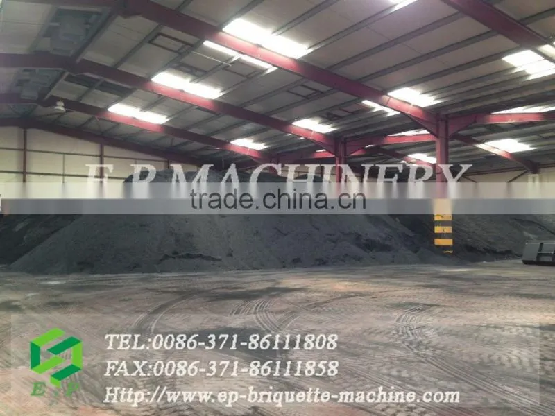 High quality 15-20ton/h complete coal briquettes production line for Ireland clients