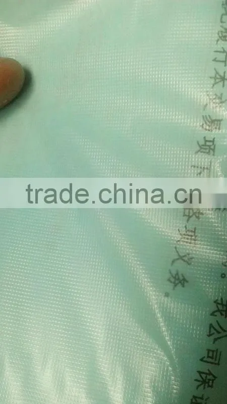 printed transparent water soluble film