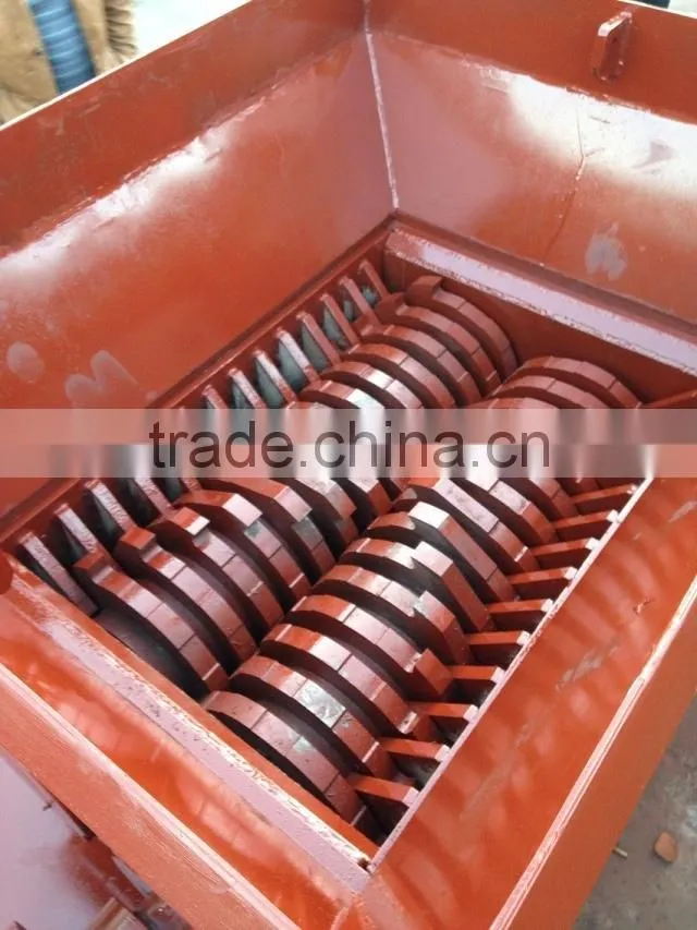 High quality rubber shredder, plastic shredder