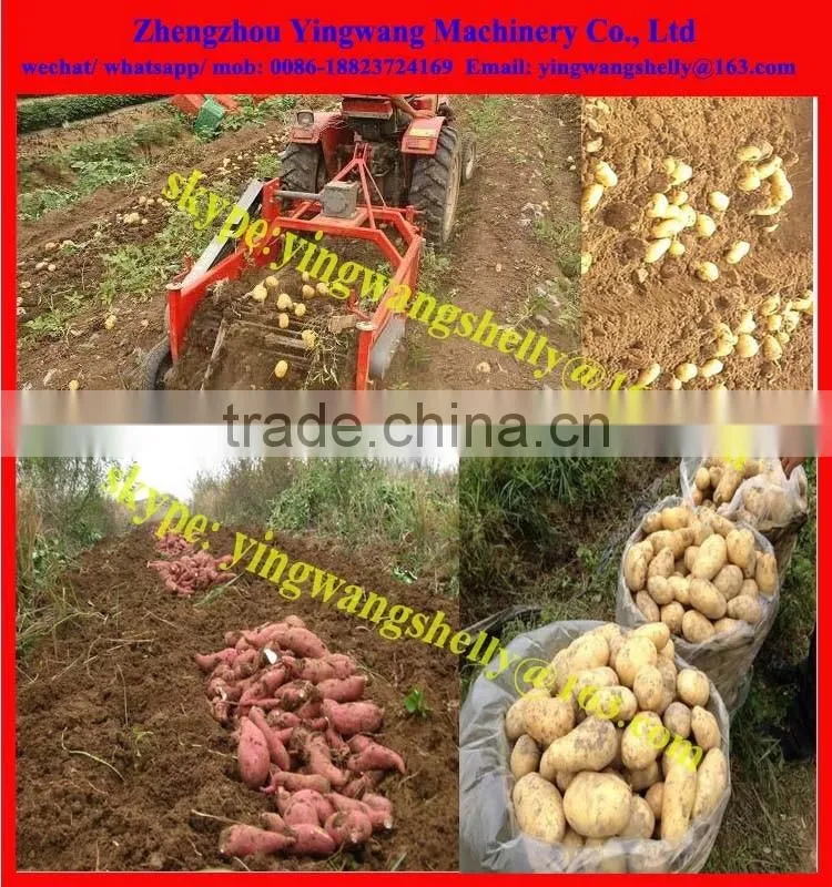 single-row potato harvester walking tractor potato harvester