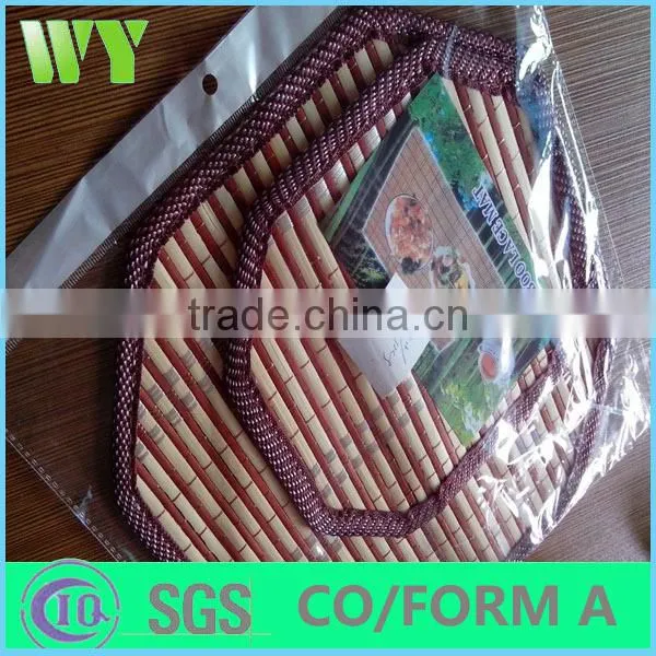 WYC-Bamboo placemats cheap price bamboo table mat /hot selling bamboo mat /Handmade bamboo table plate mat