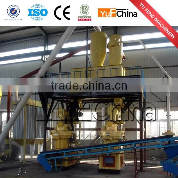 2015 biomass fuel wood pellet machine