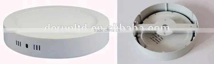 6/12/18/24w Round & square surface mounted led panel light