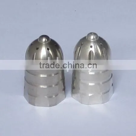 Female Round Stainless Steel SS or Alum blowing air nozzles with 7 grooves