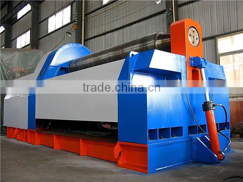 rolling seam welding machine,W11 series aluminium 3-roller mechanical asymmetrical SHEET rolling and bending machine