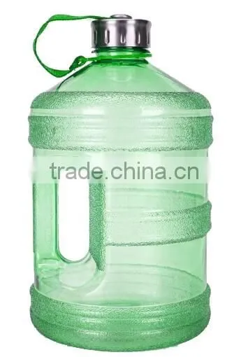BPA Free one Gallon Water Bottle, Drinking Container Jug - 2.2 Liter Resin Bottle for Outdoor Sport QuiFit fitness bottle