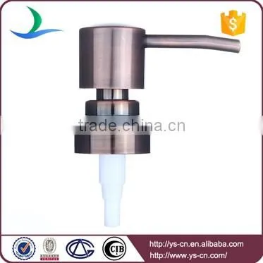 Lasted design electroplate rose gold plastic foam pump