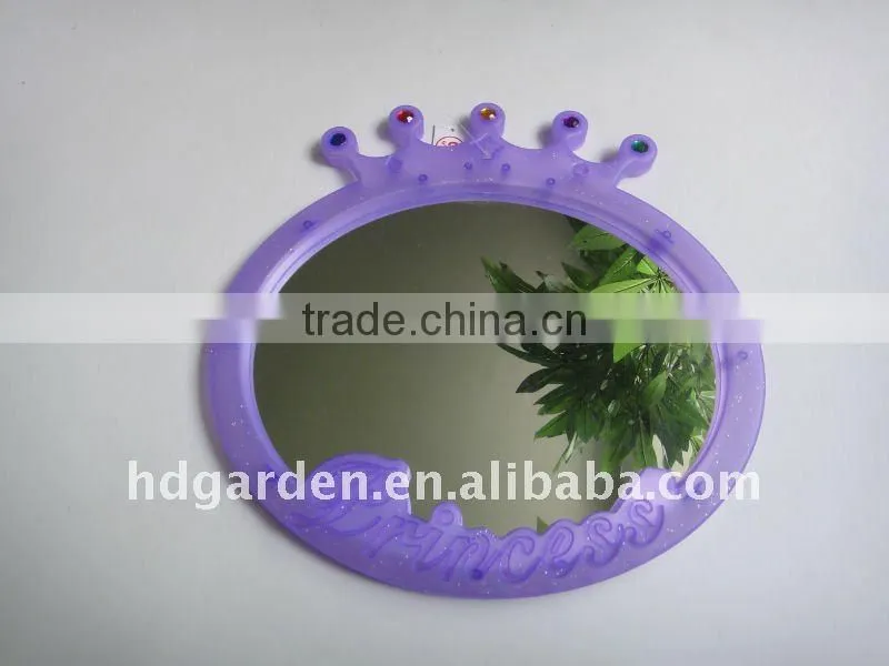 Plastic round mirror