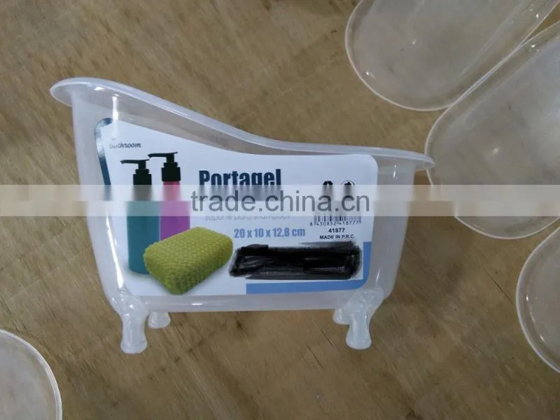 Bathtub Shape Sundries Storage Container Mini Bath Crock Storage Box