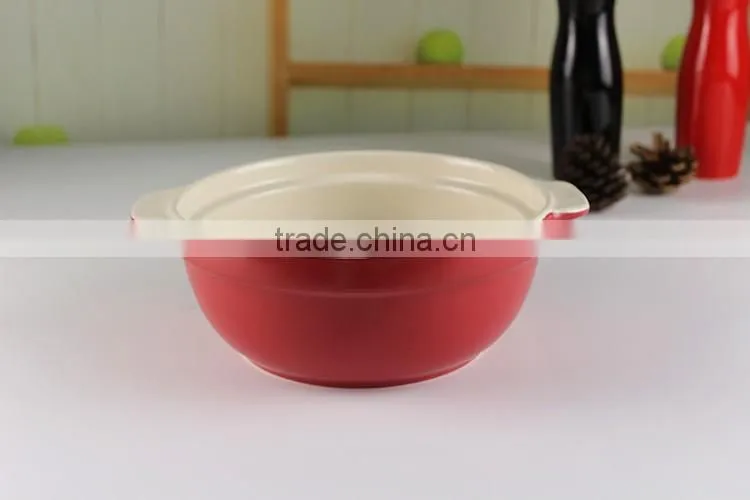 2017 Factory supplies custom ceramic cookware casserole carrier