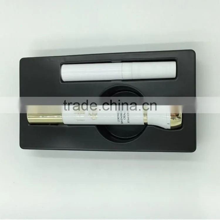 custom Clear Plastic Component Black Blister Packing Tray