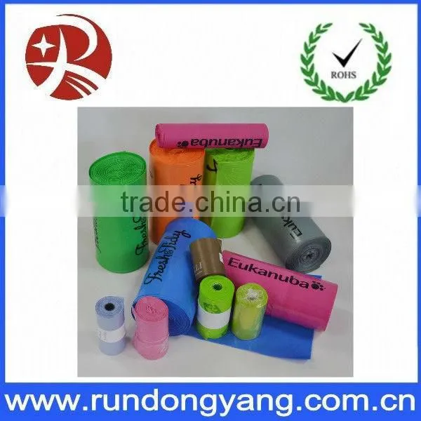 stand up pet poop packaging bags