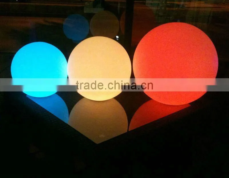 led colorful rechargeable decoration balls