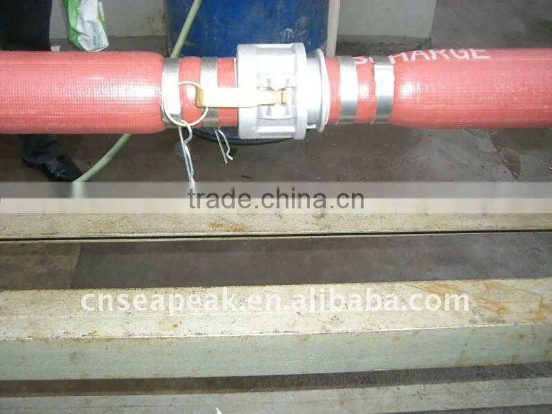 HD brown PVC layflat hose