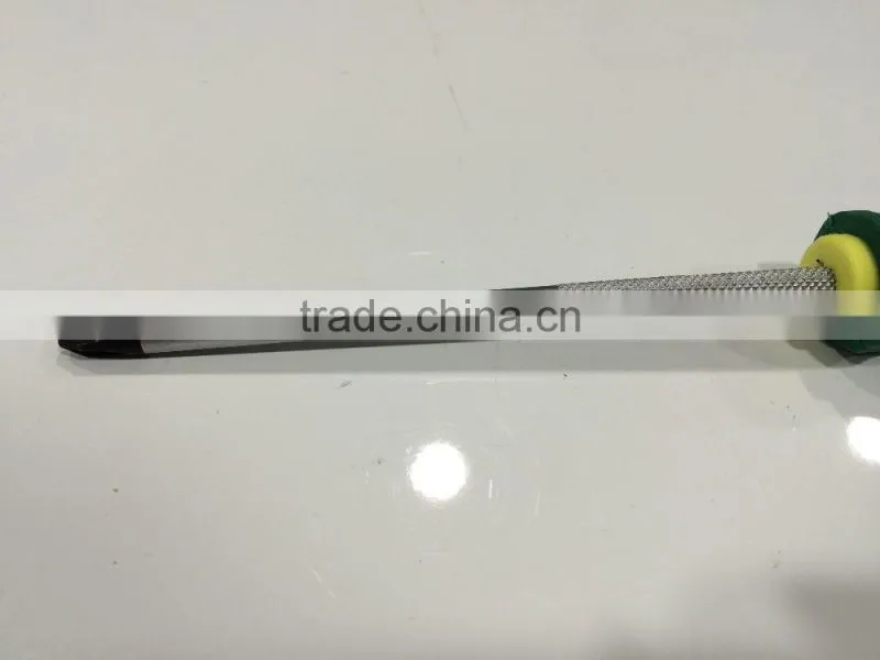 BERRYLION dual color falt head 4 inches screwdriver with anti slip handle