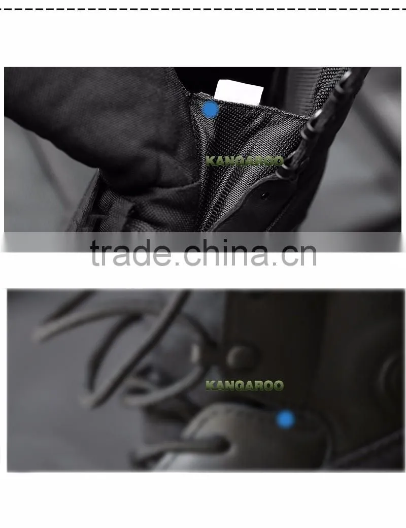 Black Military Combat Mountaineering Boots