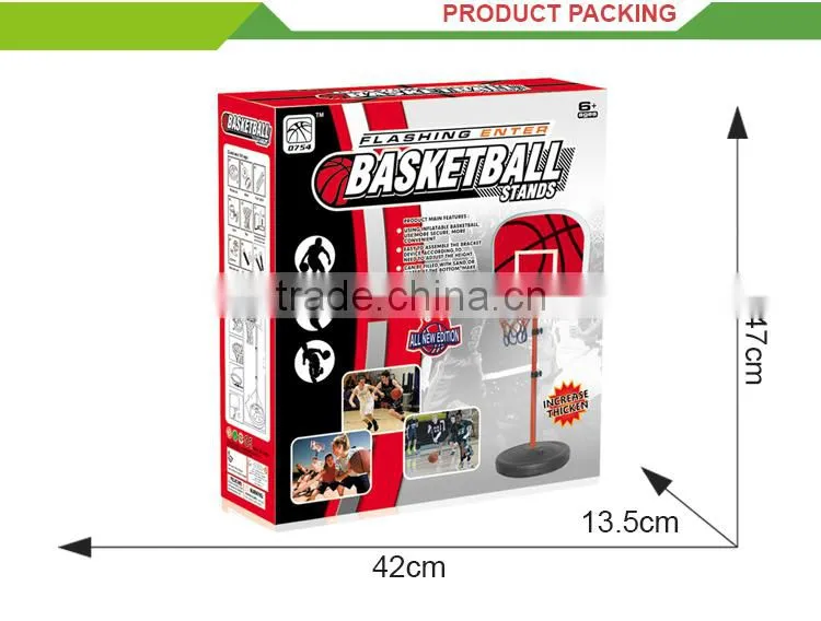 Hot sale kids outdoor play sport toys basketball goal posts