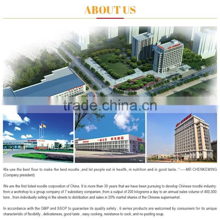 New products on china market chinese flavor hot dried noodles