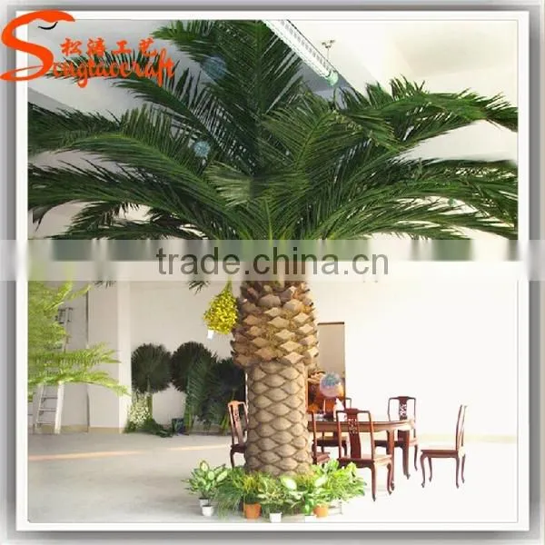 Hot selling simulation artificial palm trees cheap artificial palm trees landscaping artificial plam trees