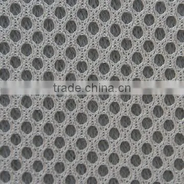 silver-grey sandwich mesh fabric