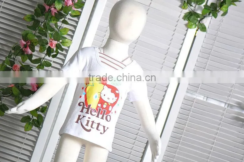 new 2014 baby girls hllo kitty hot pink t shirts baby summer clothing