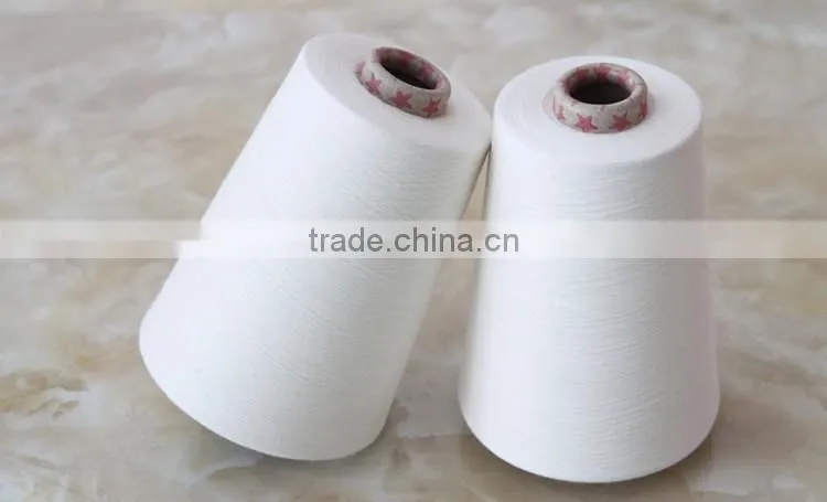 100% 60s cotton yarn compact cotton yarn combed cotton