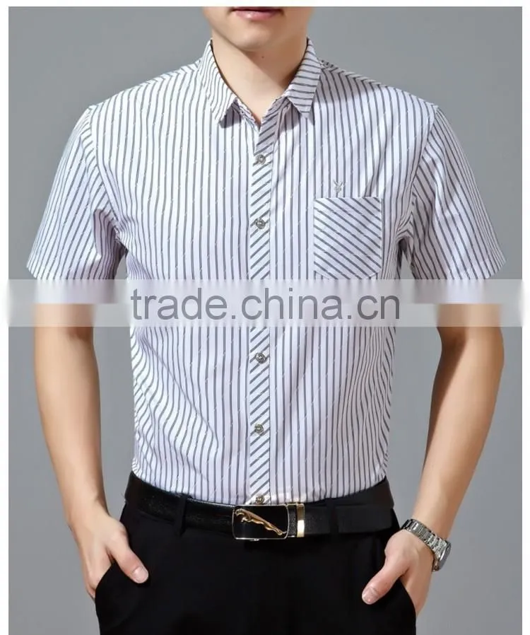 2016 fancy design men shirt famous brand printing shirt slim fit
