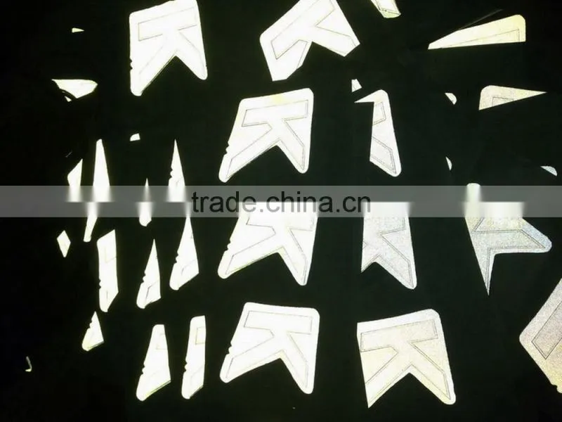 TPU Manufacturers raw material film lamination 100%synthetic reflective polyurethane leather for belt