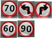 Road reflector/ Reflective Material Road Sign/ Glow in the Dark Marker