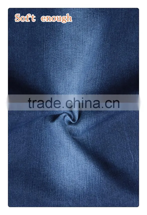 Denim stocklot men's suit fabric/Foshan Supplier stretch jean fabric