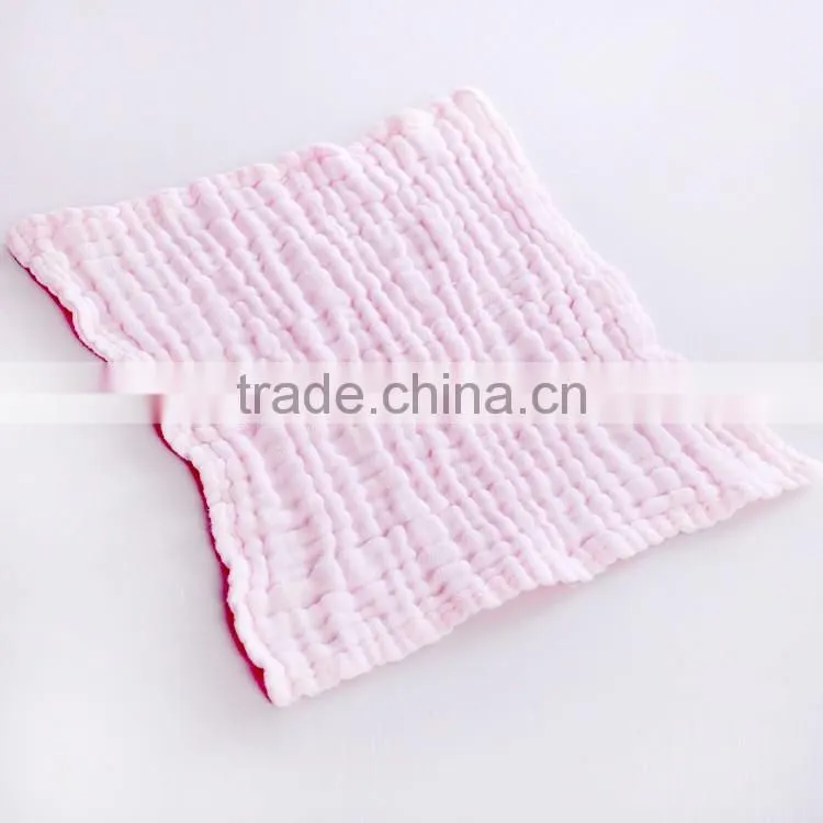 Cotton Gauze Burp Cloth organic Wipe Cloth Facial Cloth Baby Bibs