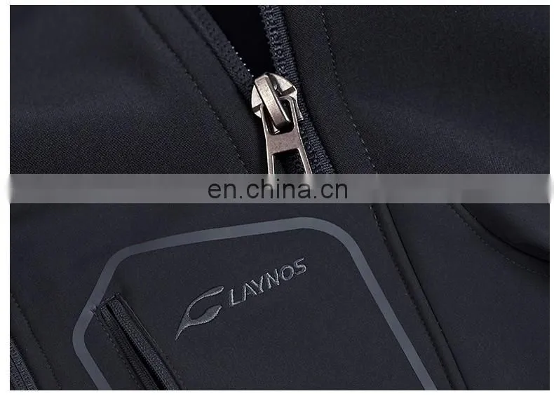 Custom Waterproof Softshell Jacket Breathable Outdoor Jacket For Men