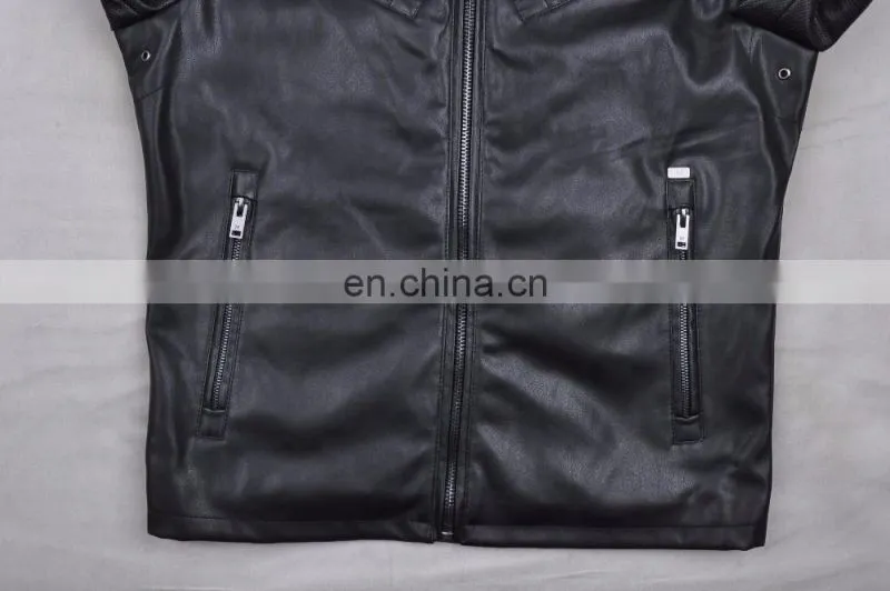 2017 Winter Handsome Quilted Leather Motorcycle Jacket Men