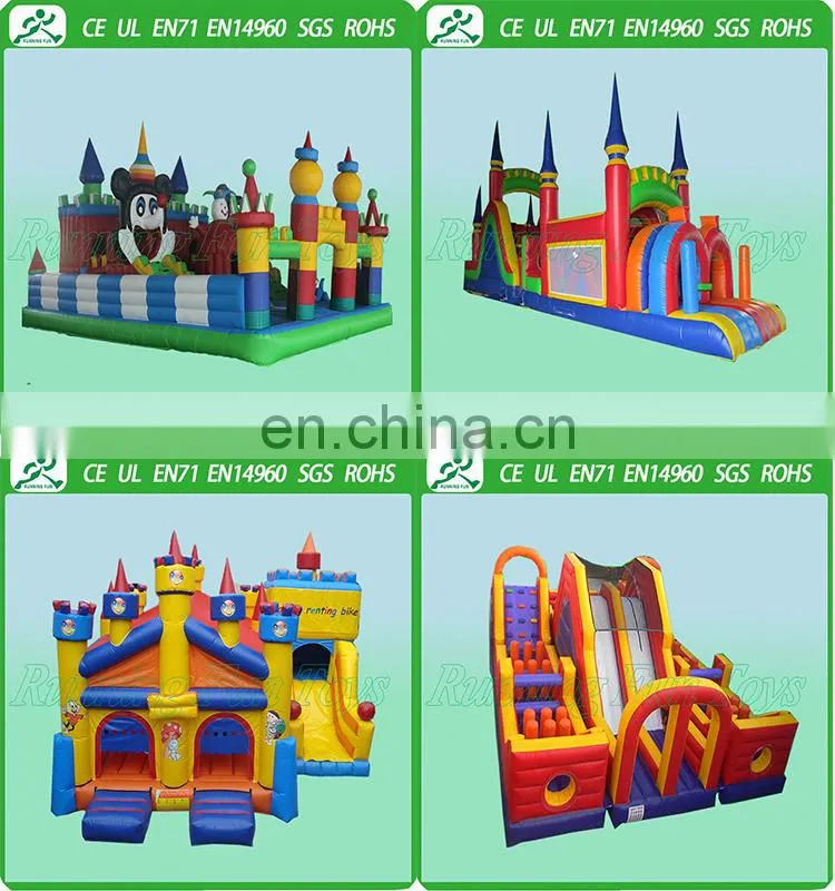 Factory price commercial inflatable bouncy castle, use bounce houses for sale