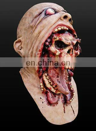 Scary Latex Parasite Mask Creepy Party Fancy Dress for Hallween