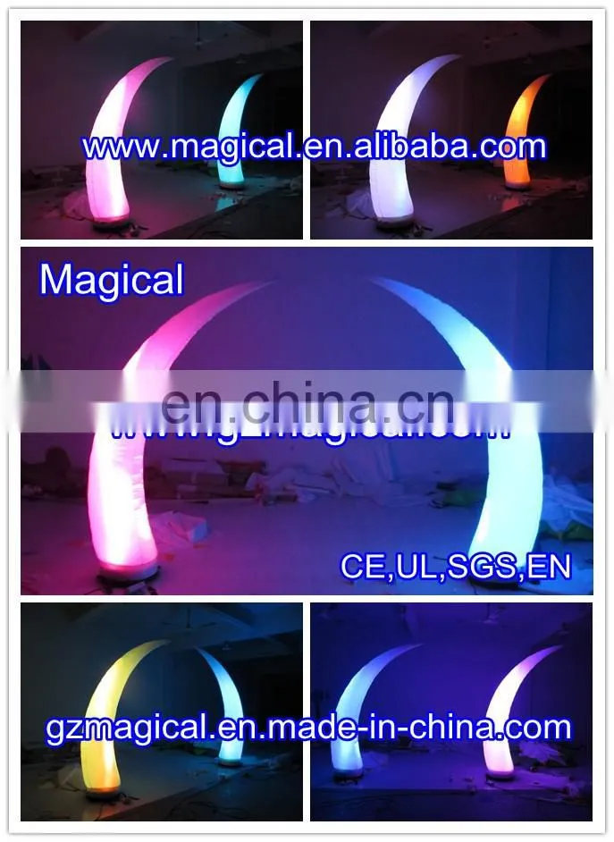 wedding decoration LED inflatable flower chain