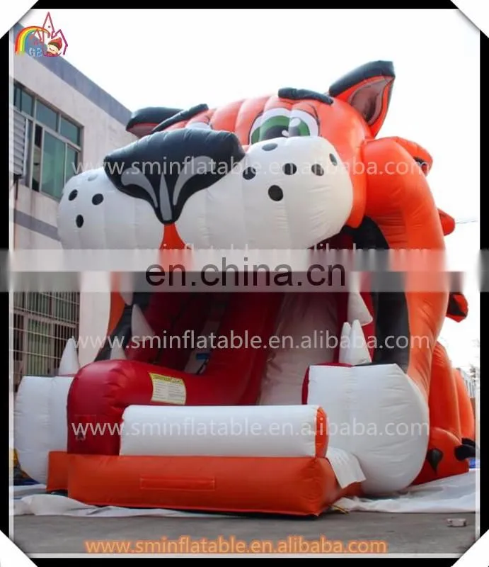 Hot!inflatable slide, half round slide,inflatable dual slide