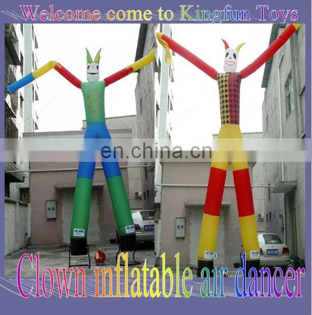 Advertising inflatable air dancer for car wash