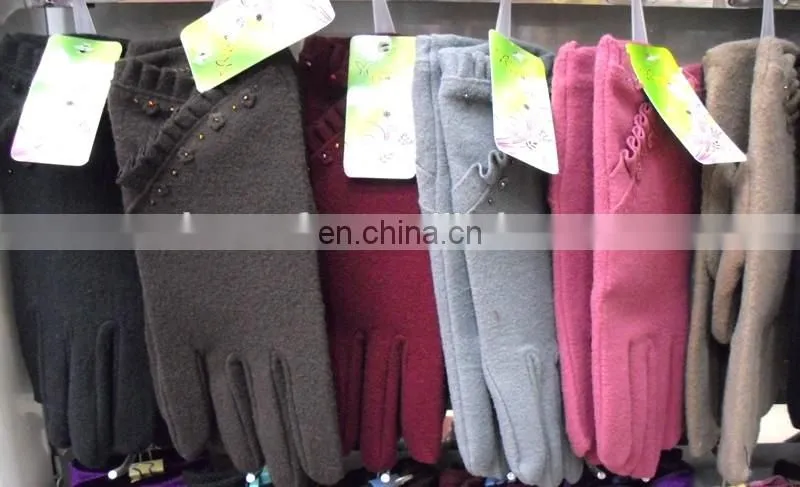 Best Prices different types acrylic knitted magic gloves with good offer