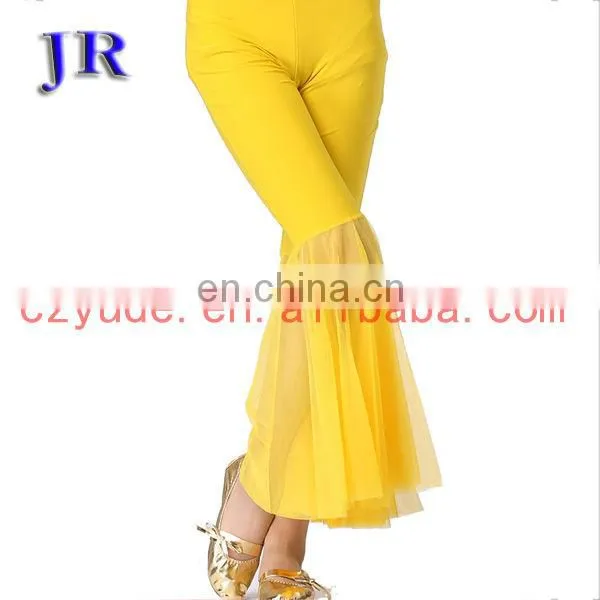 Sexy beautiful net cloth and crystal women belly dance costume pants K-4023#