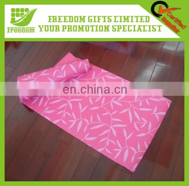 Promotional Logo Printed Rubber Yoga Mat