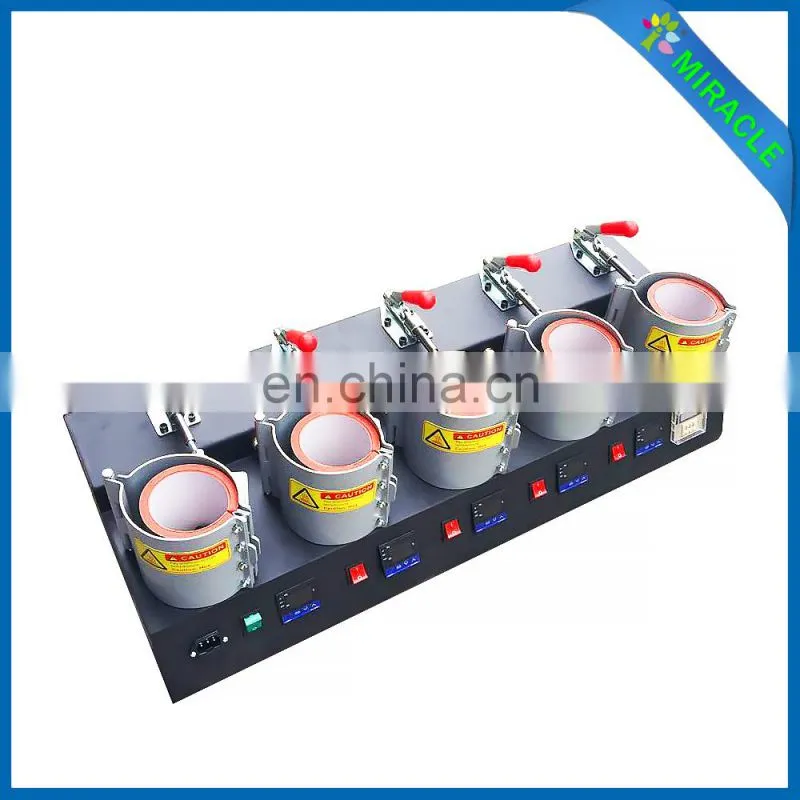 5 In 1 Low Price Sublimation Coffee Mug Heat Press Machine For Sublimation