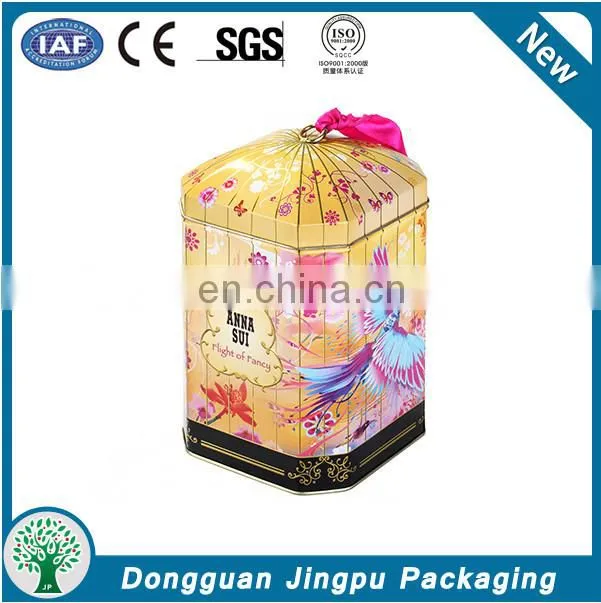 Wholesale food grade Chinese decorative Tea Lovers tins