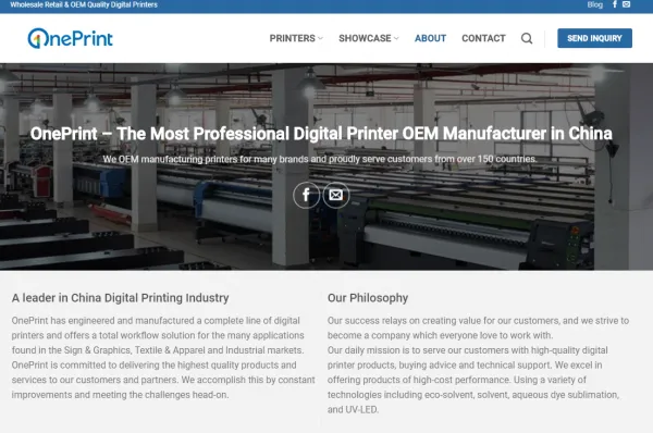 OnePrint Tech company overview - view 1