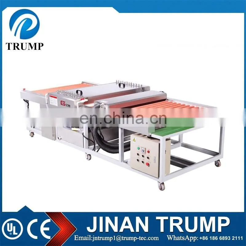 High Quality Horizontal Glass automatic washing drying machine