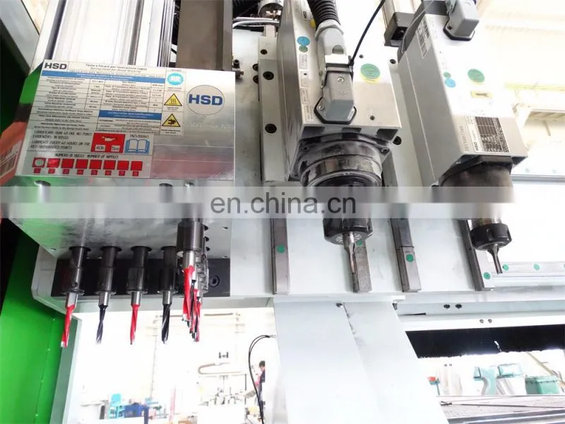 Maxicut professional multi head drilling milling cnc router woodworking machine