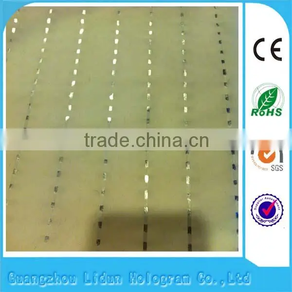 watermark certificate security paper paper with visible/invisible fibers