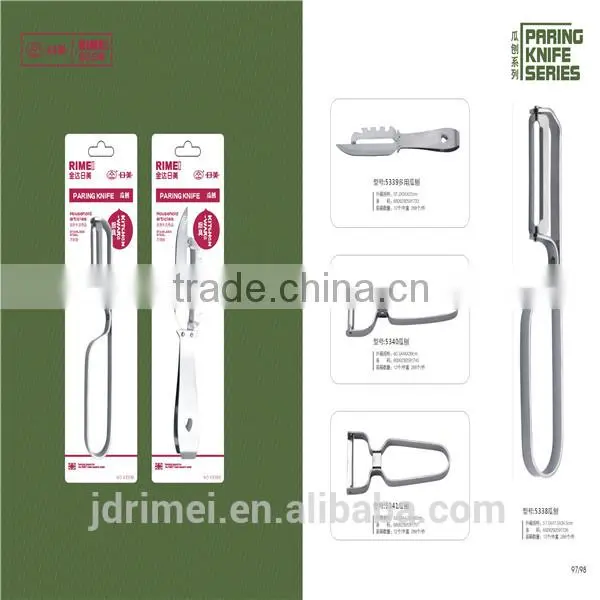 Peeler tool for vegetable and fruit peeling