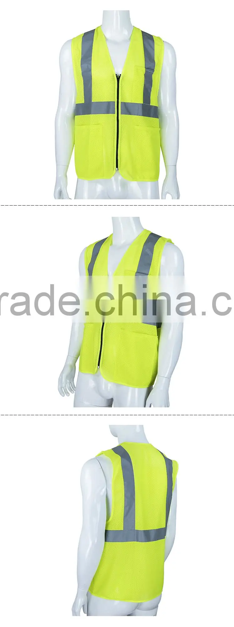 Cheap high visible road safety reflective vest RF002-1